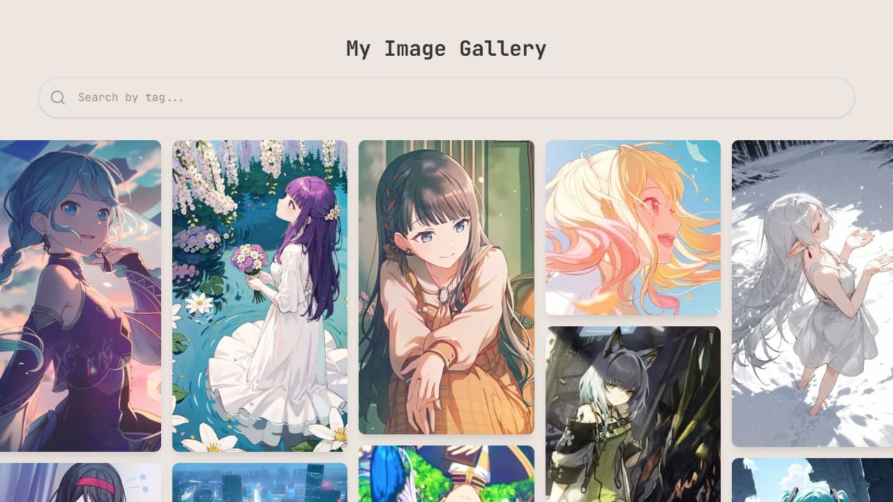 Masonry Image Gallery